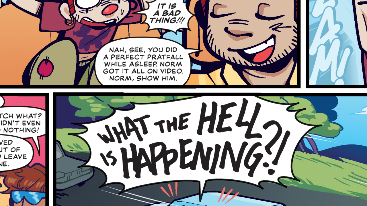 Clown College panels